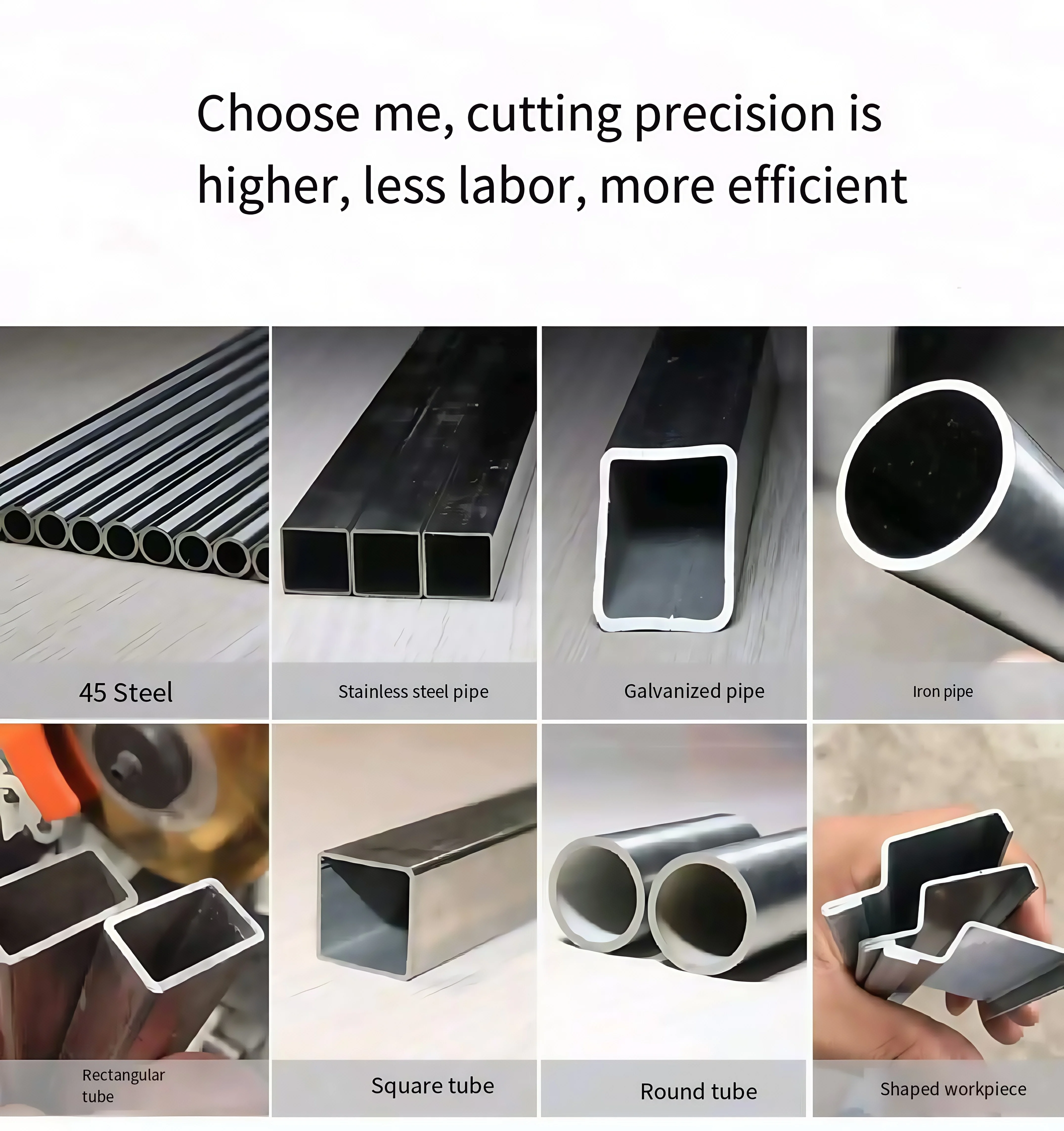 1500 Вт 2000 Вт 3000 Вт Высокоточная стальная трубка из легированной стали SS Волоконный лазерный резак Станок для лазерной резки труб и труб