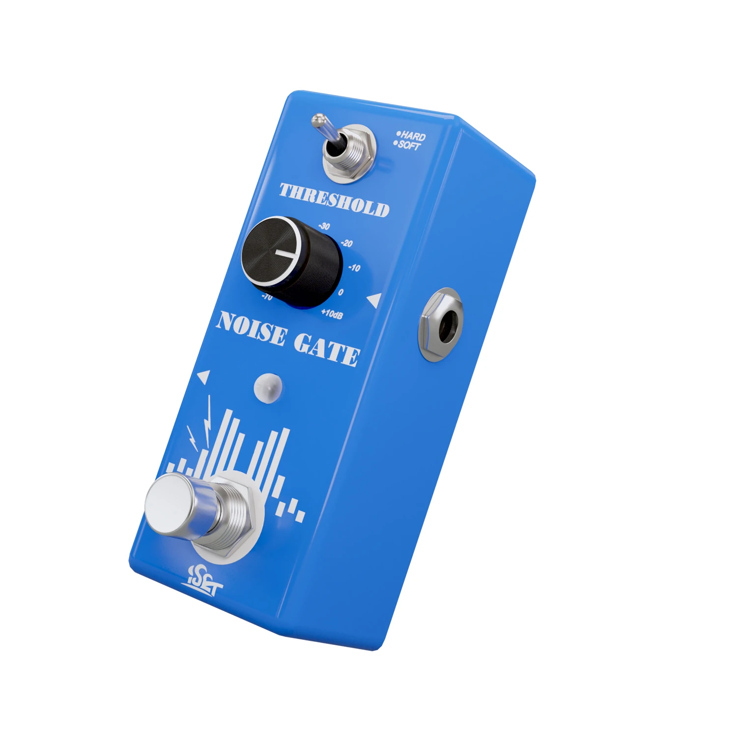 ISET تأثيرات الغيتار دواسة بوابة الضوضاء الضوضاء القامع الضوضاء القاتل تأثير الغيتار دواسة صحيح الالتفافية أجزاء الغيتار الكهربائي