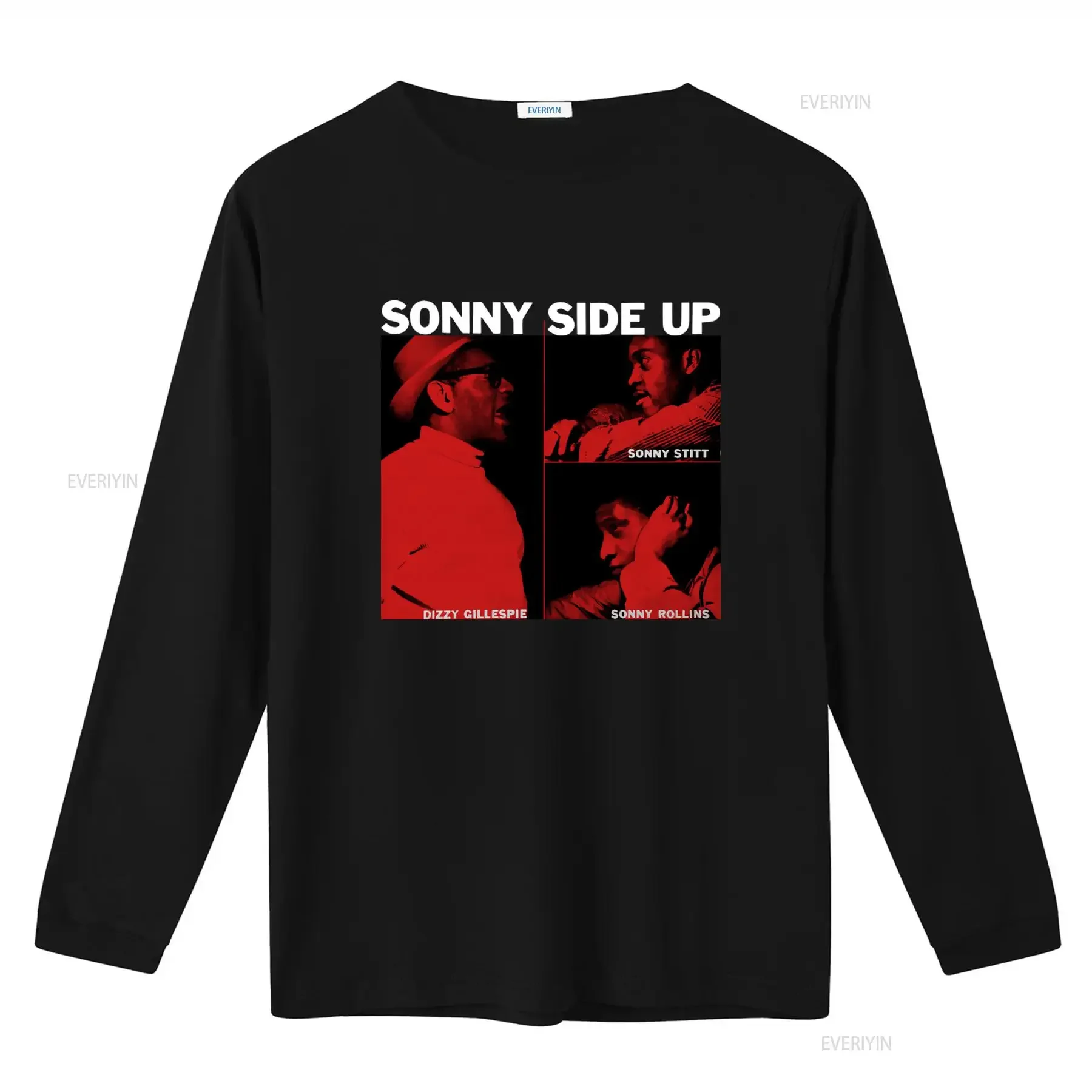 50s Jazz Legends Sonny Rollins Dizzy Gillespie Stitt Side Up T Shirt vintage Washed Top For Everyday Wear Comfortable