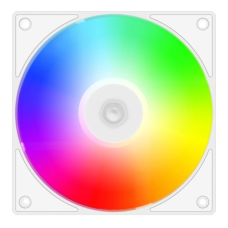 Wentylator obudowy PC ID Cooling AS-140 14cm, 300-1800 obr./min, obsługuje synchronizację z płytą główną 12V 4Pin PWM, 5V 3Pin ARGB, wentylator chłodzący obudowę.