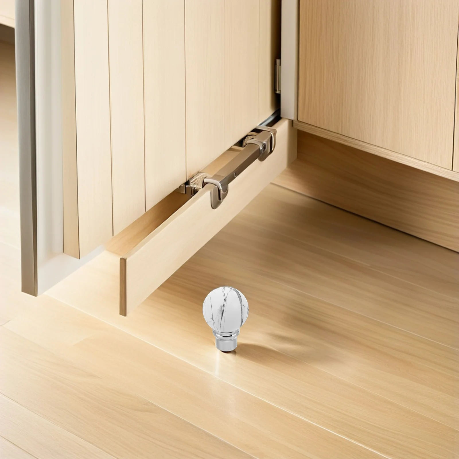 

2Pcs French Style Marble Cabinet Handles Single-Hole Door Knobs Kitchen Drawer Pulls Retro Metal European Furniture Hardware