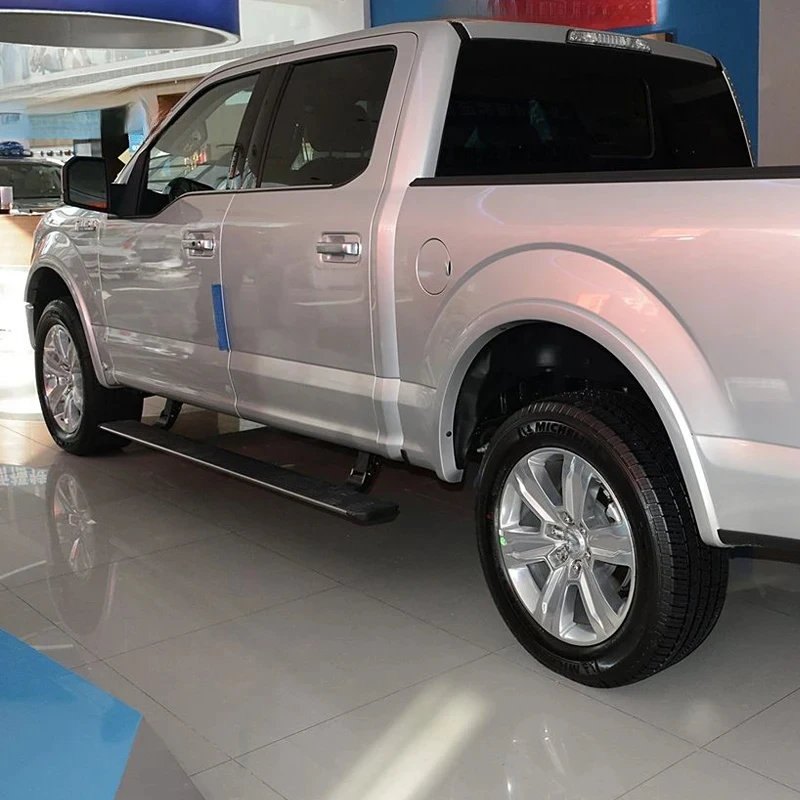 High Quality Automatic Aluminium Alloy Power Running Board Side Steps F-150 F250 F350 F550 2008-2025