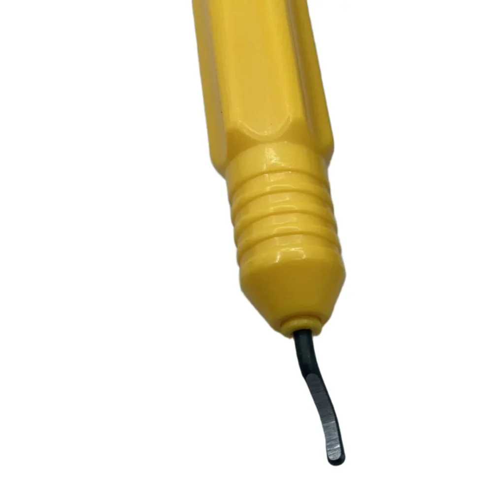 Ergonomic Handle Burr Remover 360 Rotating Blades Anodized Aluminum Handle Anti-Slip Grip For Workshop Use 147mm