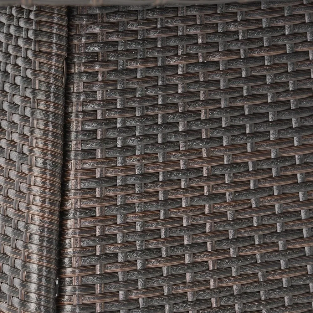 Corsica PE Runder KD Esstisch, Mehrbraun