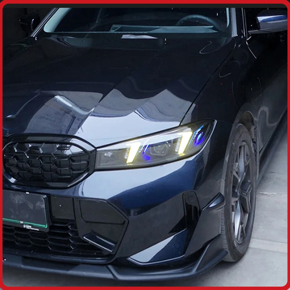 For BMW 3 Series G20 G28 2023-2024 Car Headlights Assembly Upgrade LED Lens Accessories Startup Effect Laser Style Plug and Play