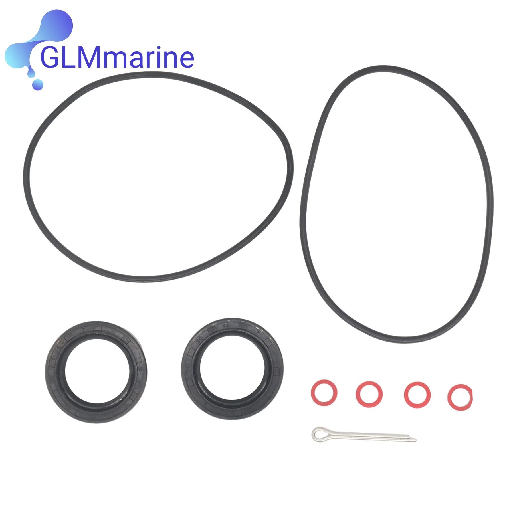 

93101-30002 Lower Unit Seal Kit W/ Oil Seal Compatible with Yamaha VZ 200 225 250 300 HP Outboard Motor Models 93211-04384