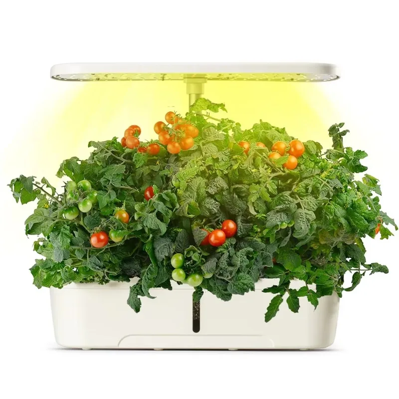 Small Home Mini Garden LED Light with Illuminated Planters Indoor Vanilla Garden Intelligent Automatic Hydroponic Fast Delivery