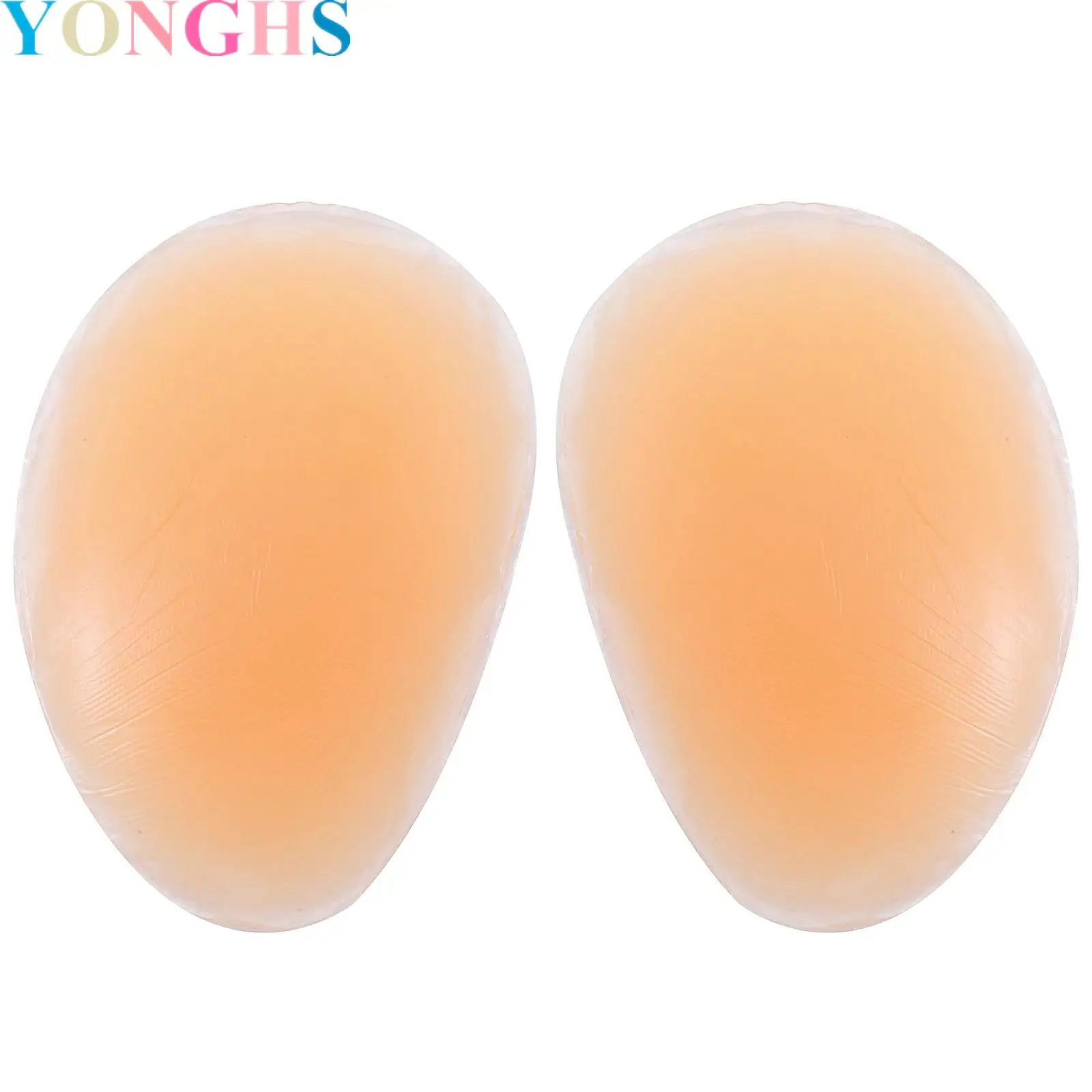 Fake Buttocks Enhancers Silicone Butt Lifter Pads Skin Glue Paste Soft Self-adhesive Insert Pad Calf Defect Ski Pad Hip Leg Pads