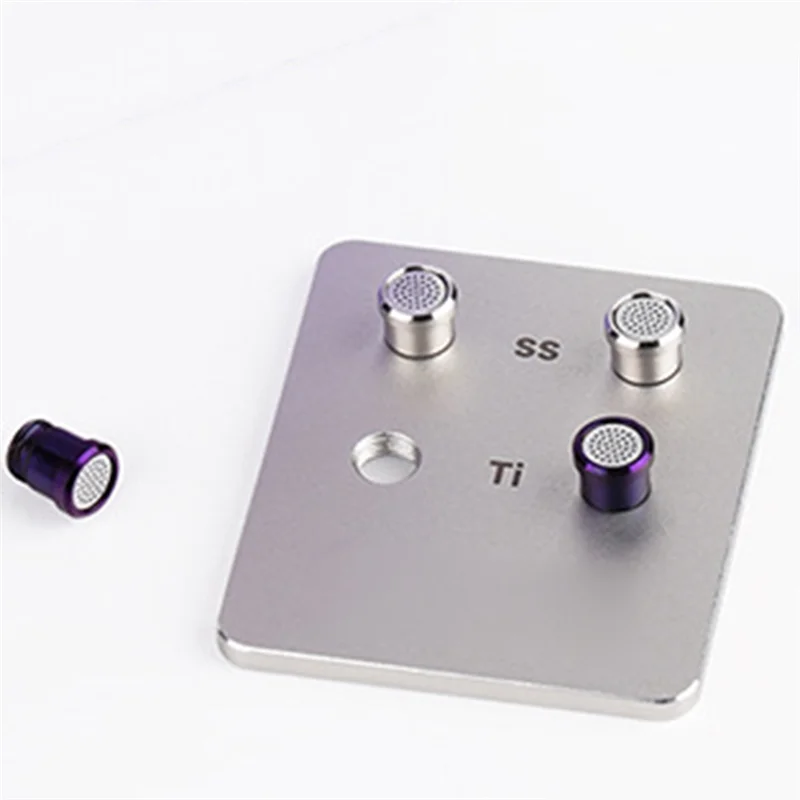 A73E-M5x0.5 Thread Acoustic Nozzles Sound Tuning Titanium Alloy/Stainless Steel Interchangeable Earphone Tubes For Nx8 Iems