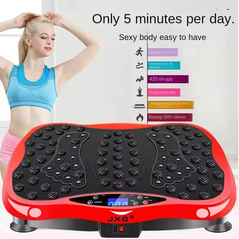 Vibration Fitness Massagegerät Fettschüttelmaschine, faules Abnehmen, Körpervibration, dünne Taille, dünner Bauch, Gerät zur Gewichtsreduktion