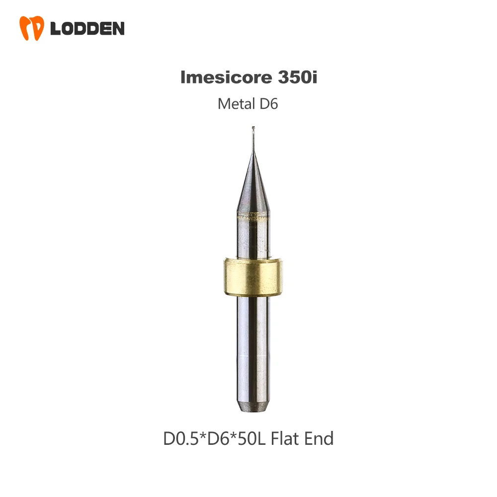 Imes Icore D6 350i Metal Milling Burs For Cad Caｍ Dental  Shank Milling Cutters For Dental Lab dentistry