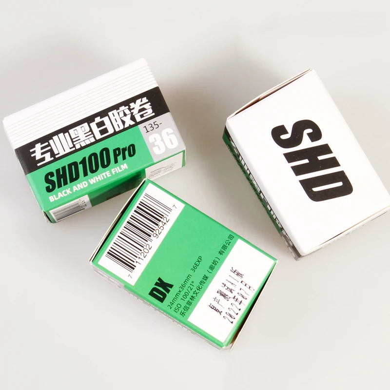 1-5 SHD لفة 100 ° 135 فيلم أبيض وأسود ملحقات التمارين اليدوية السلبية 135 فيلم ريترو نقطة تبادل لاطلاق النار كاميرا ل كوداك