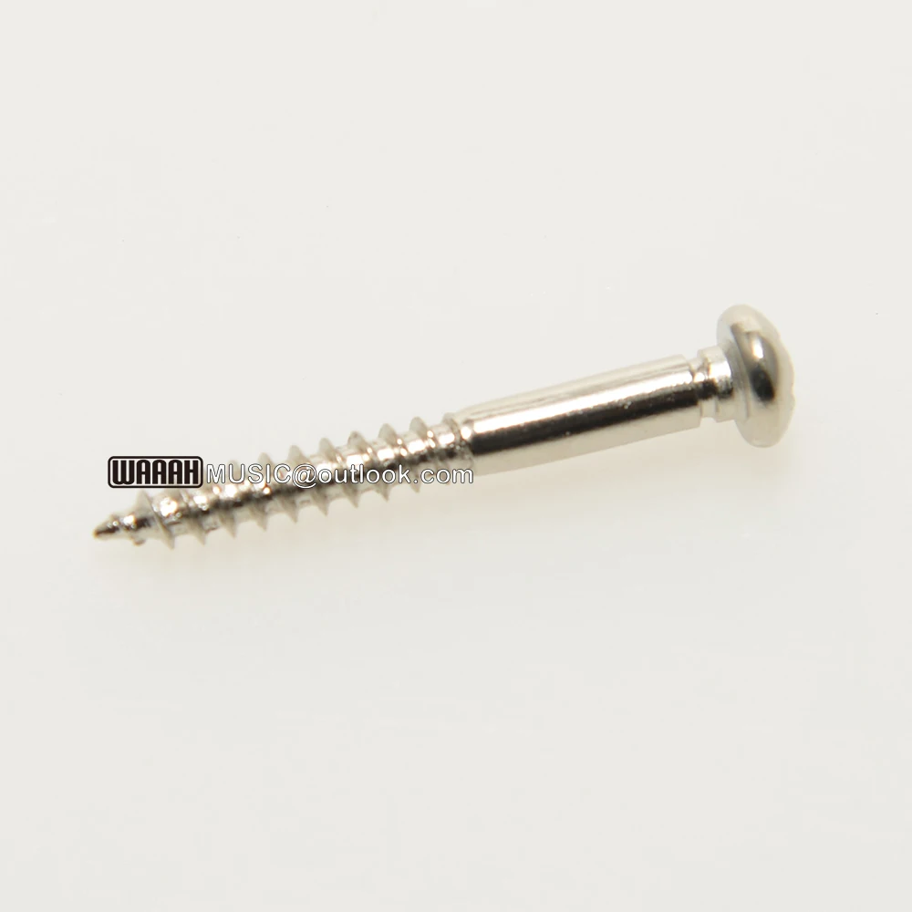 A Set of 6pcs Gutiar Tremolo Bridge Screws for PRS Style Electric Guitar 32*3.5mm Gold Chrome