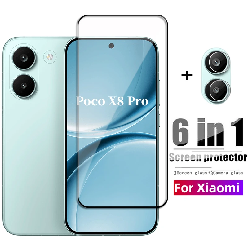 6In1 Glass For Poco…