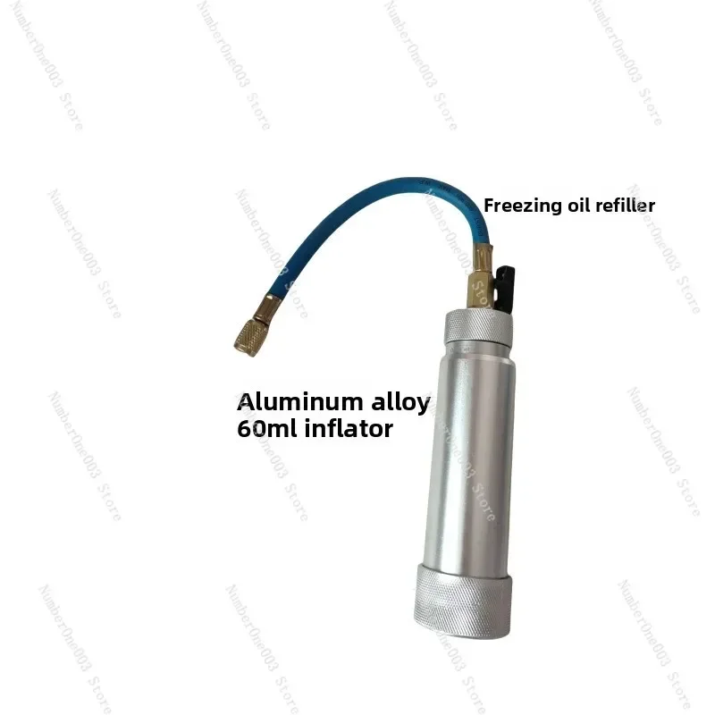 Car AC R134a Refrigerant Oil Injector Bottle for R22 Home Air Conditioner Refrigerant Charging Hose