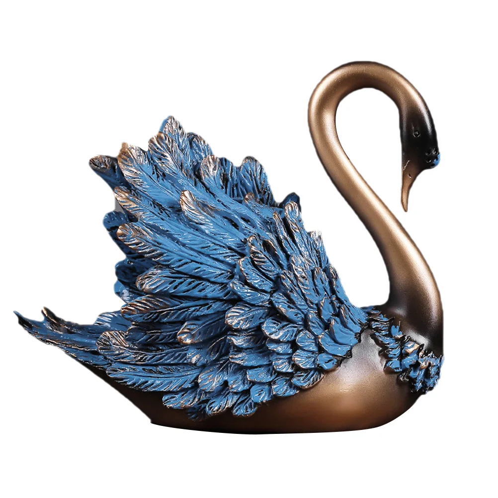 

1Pcs Rack Resin Ornament Colorful Design Desktop Sculpture Decor for Home Office Garden Potted Plants