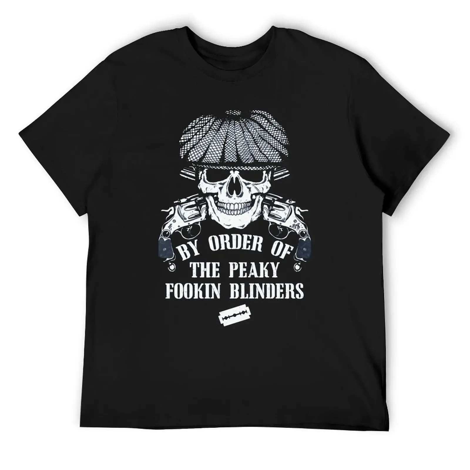 by Order of The Peaky Fookin' Blinders T-Shirt  Fashion T Shirts Short Sleeves Graphic Tshirt Cheap Summer Kawaii Plus Size Tees