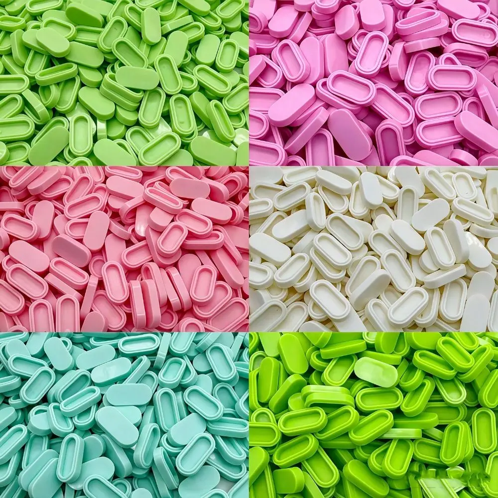 Oval Indented Granules Beads Filler Slime Fillers Handmade DIY Squishy Bobo Ball Pinch 100g Small Stuffing Building Blocks
