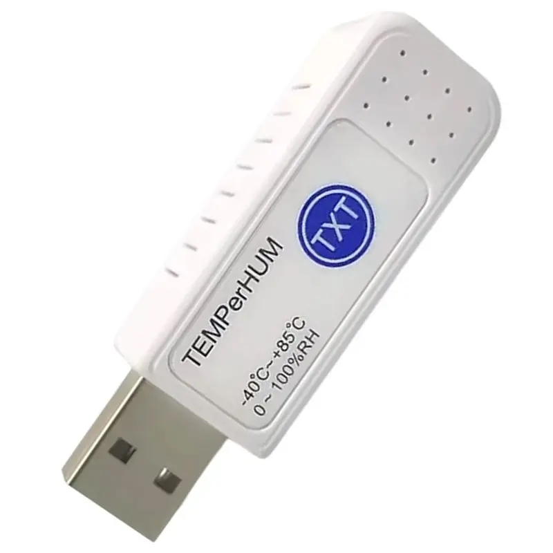 

T21C Hygrometer Hid Temperature Humidity Data Logger Recorder Mini PC USB Temperhum Sensor MSN Remote Control