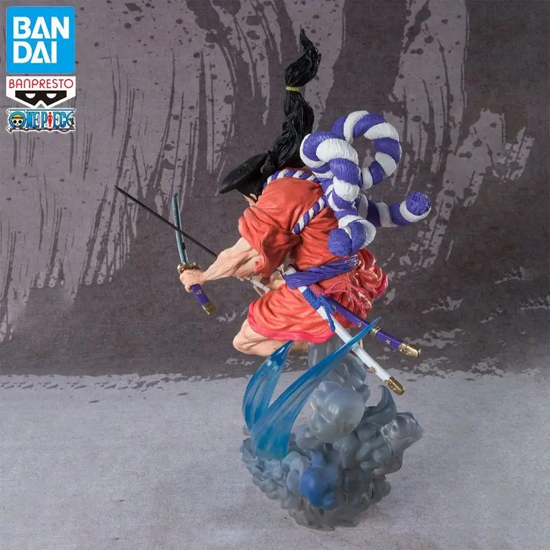 Bandai Figuarts Zero Fz One Piece Kozuki Oden Wanno Country Anime Figures Toys Model Garage Kit Children Gift Decoration