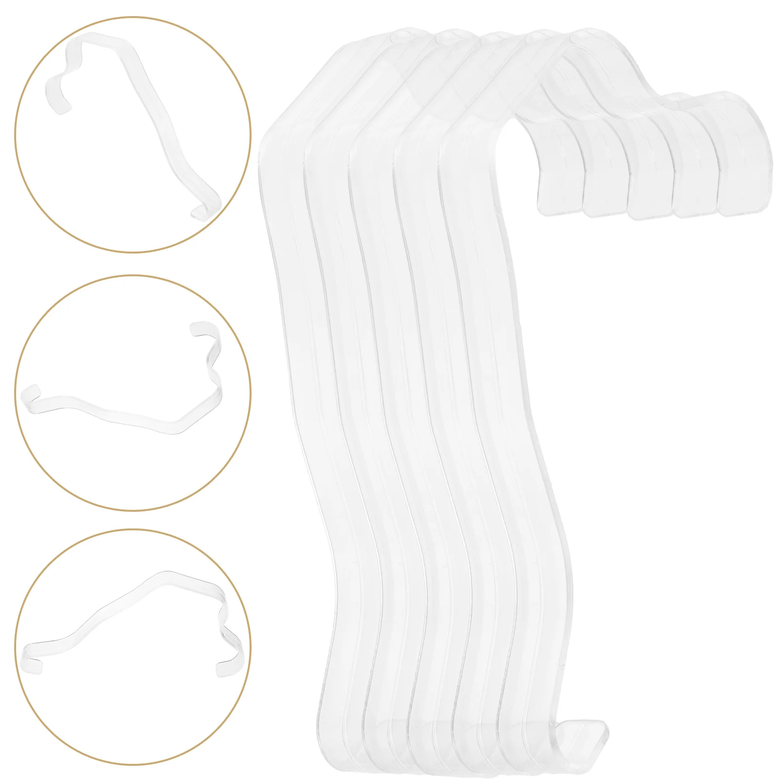 

5 Pcs Plastic Brace Shoe Shaper for Men Shapers Organizer Closet Holder Shoes Display Stand