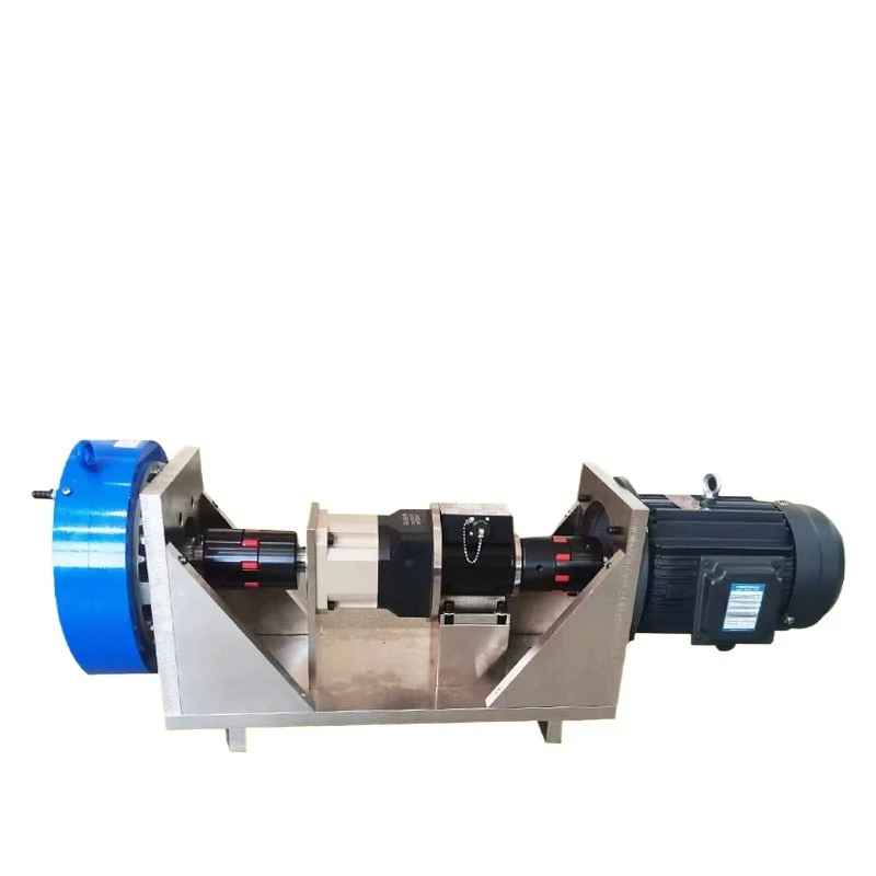 Geared Motor Dynamic Torque Test Bench, Simultaneous Detection of Torque RPM Power Rotational