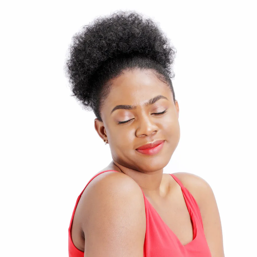 كعكة شعر Zolin Curly Chignon ذات تأثير رقيق للنساء قطعة شعر صناعية باللون الأسود والبني للارتداء اليومي وتعزيز حجم الصوت #6