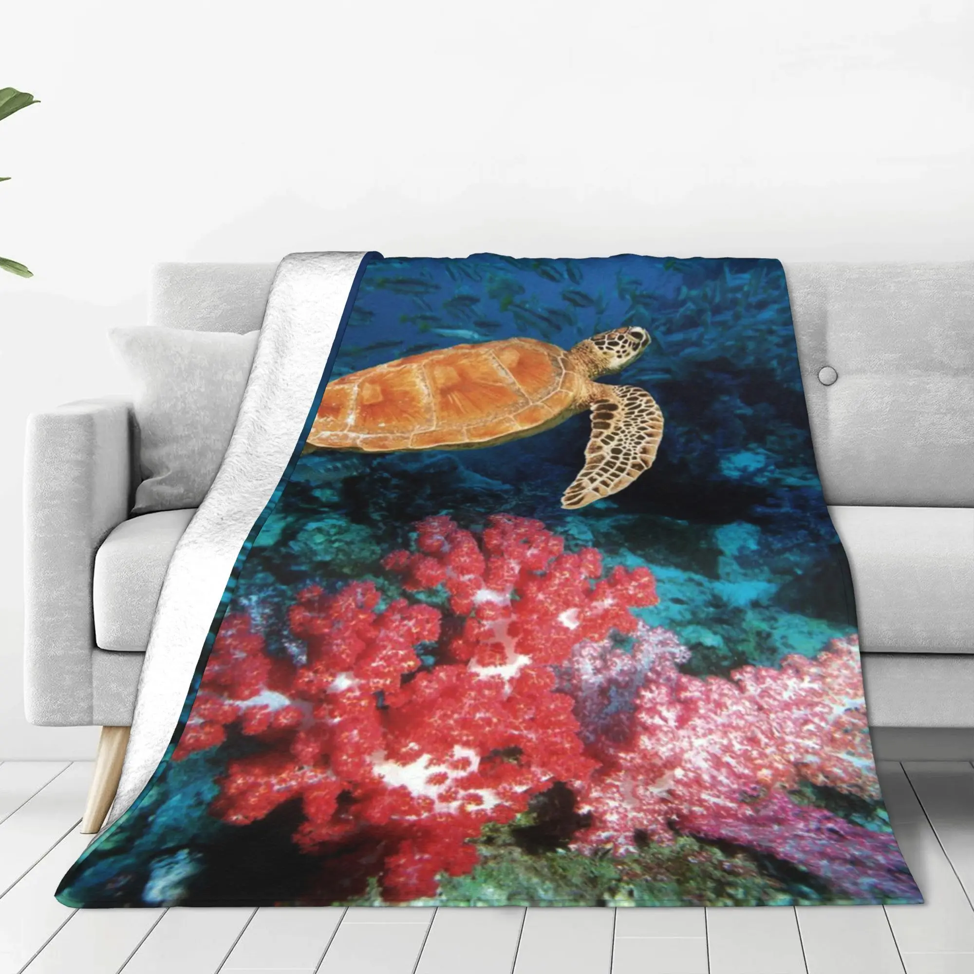 

Flannel Blanket Warm Soft Fluffy Adult Sofa Bed Throw Blanket for Living Room Comfortable Bedspread Outdoor Travel BL 127058