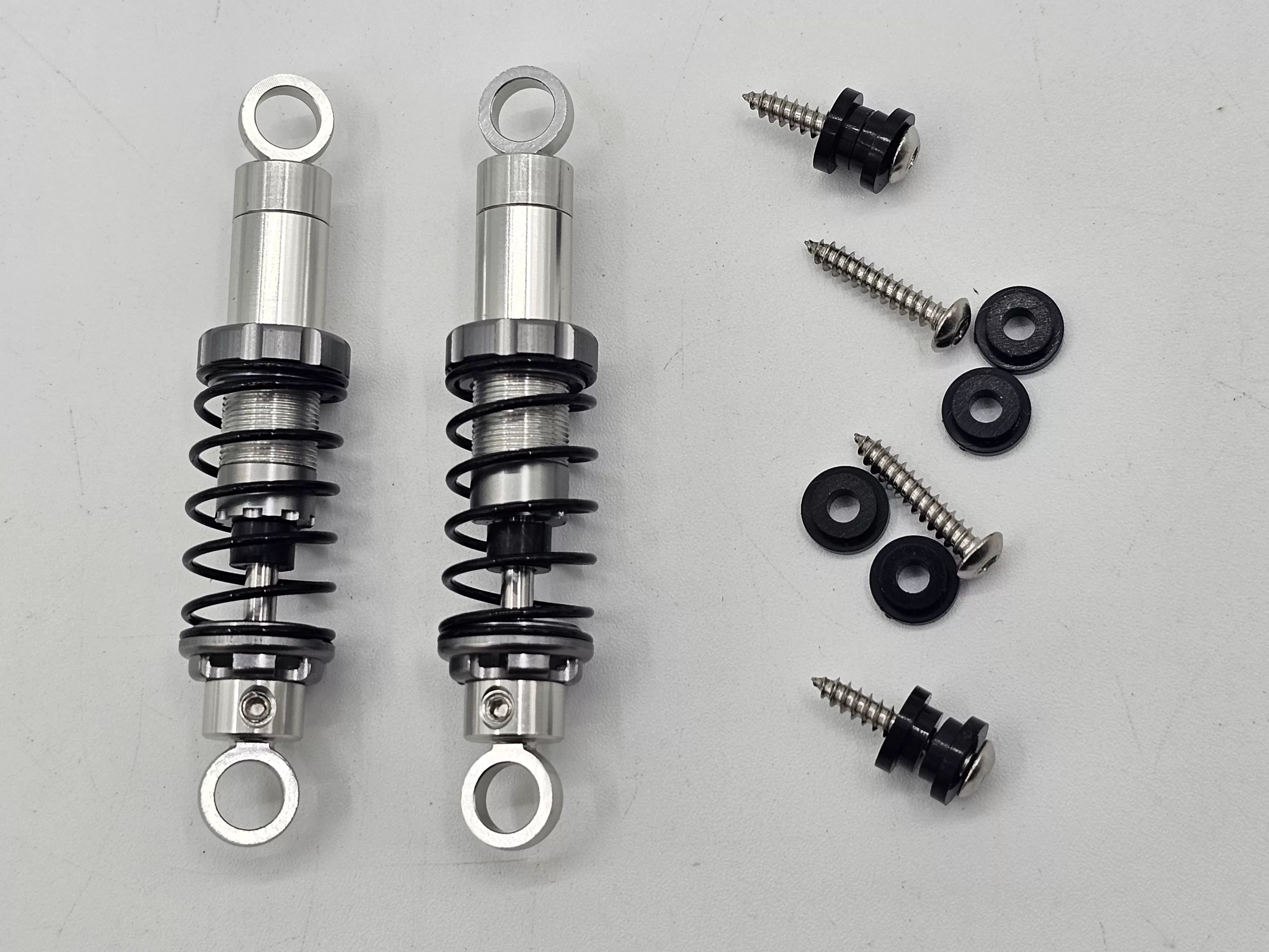 Tamiya WR02 Rear CVA Oil Shock Absorber Set 2PCS For 1/10 RC Wild Willy2 WR‑02CB Chassis Suspension Upgrade Parts