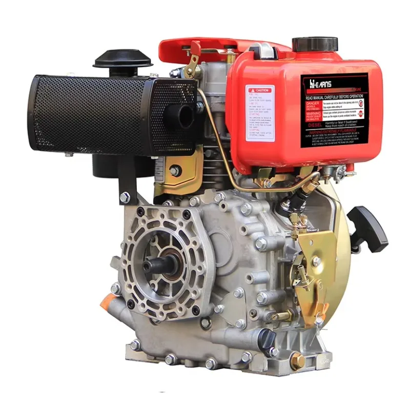 High Quality 296cc 3.3KW Air Cooled Vertical Conical 23mm G5 Single Cylinder Diesel Engine With EURO 5