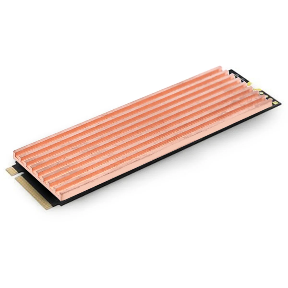 ABAN Pure Copper Heatsink Cooler Heat Sink Thermal Conductive Adhesive for M.2 2280 PCI-E NVME SSD 2mm