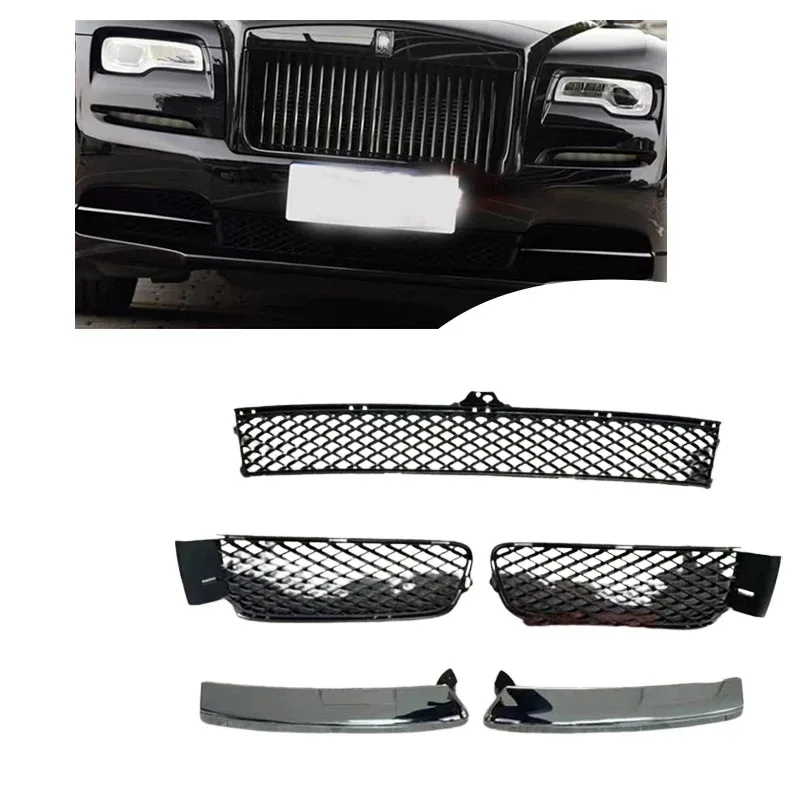 

Высококачественный комплект кузова 2-го поколения, новая решетка переднего бампера, нижняя сетка для Rolls Royce Wraith