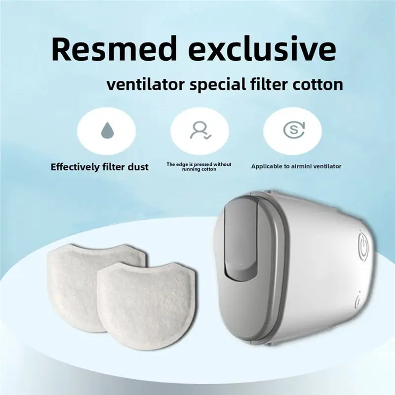 Respirator Filter Cotton Cotton Non-Woven Filter Membrane Filter Replacement Pads For CPAP Machine