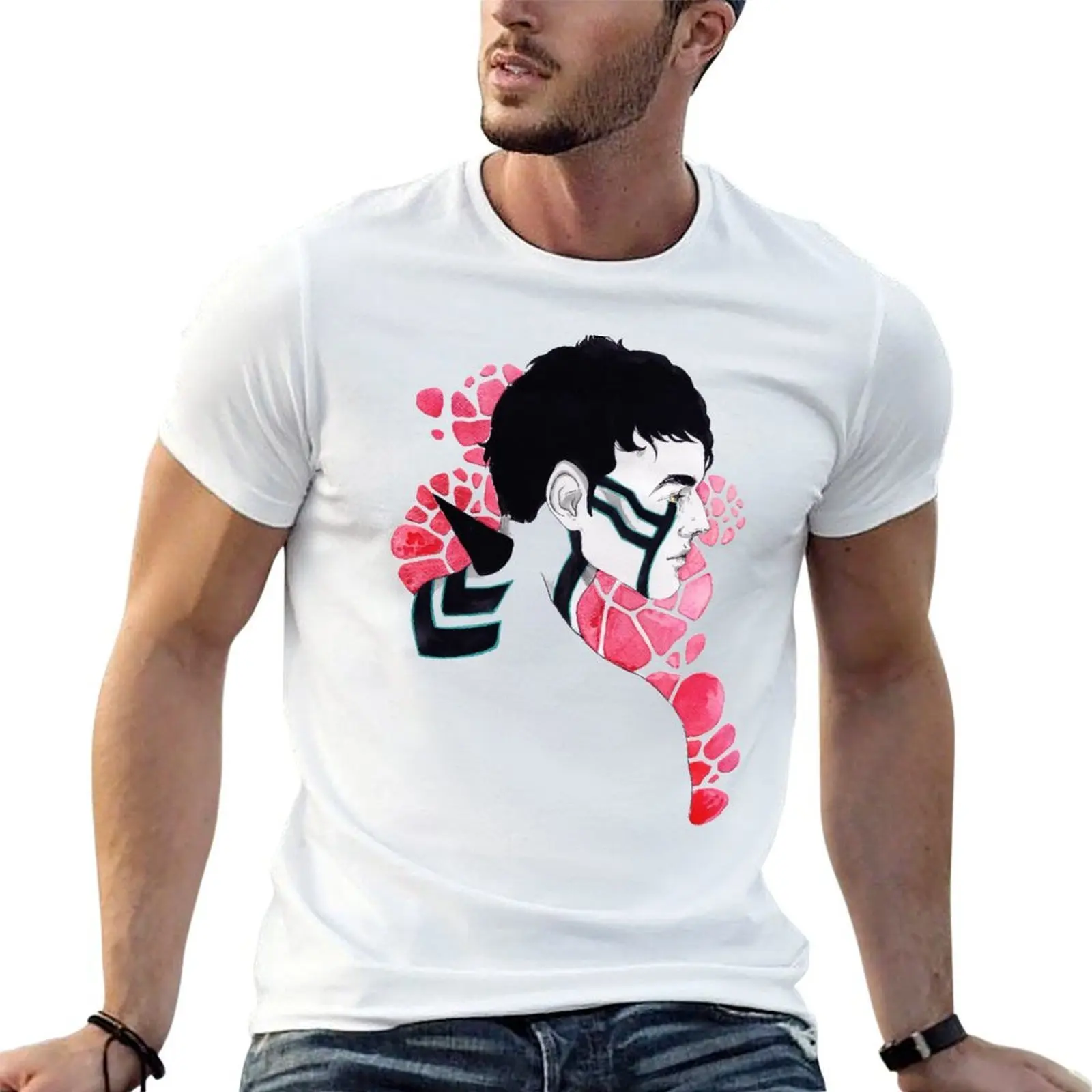 Demi-fiend T-Shirt Plus Size Summer Short Sleeve T-Shirt