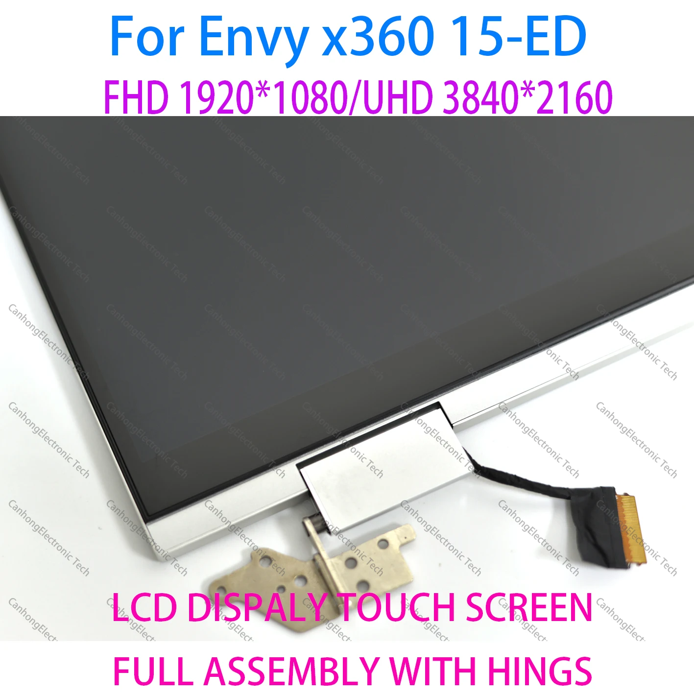 Imagem -05 - Lcd Display Touch Screen Substituição de Vidro Fhd Montagem para hp Envy X360 15-ee 15-ee0167ng 15-ee0457ng L93181001 156 Pol