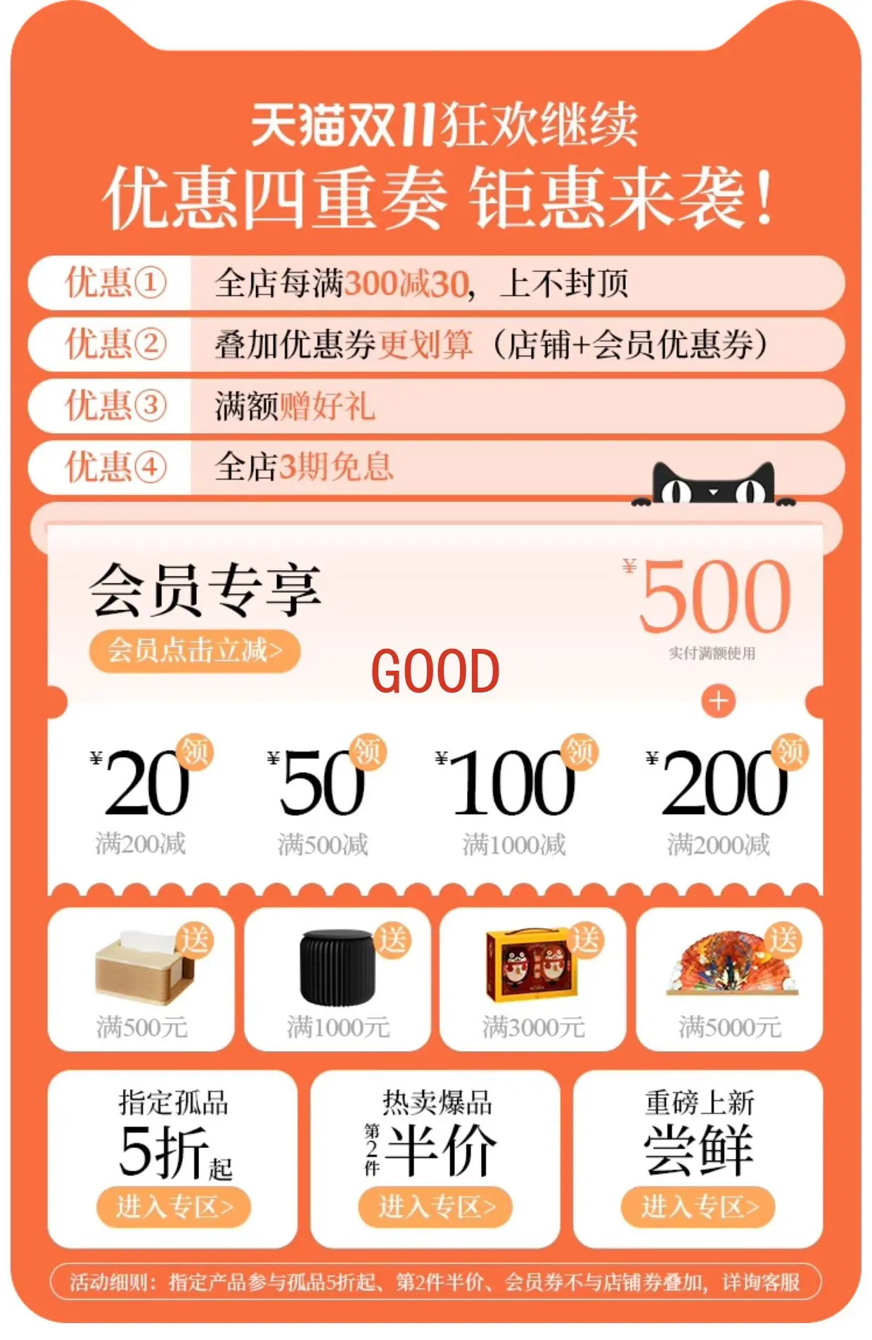 Background panel separating soft screen movement