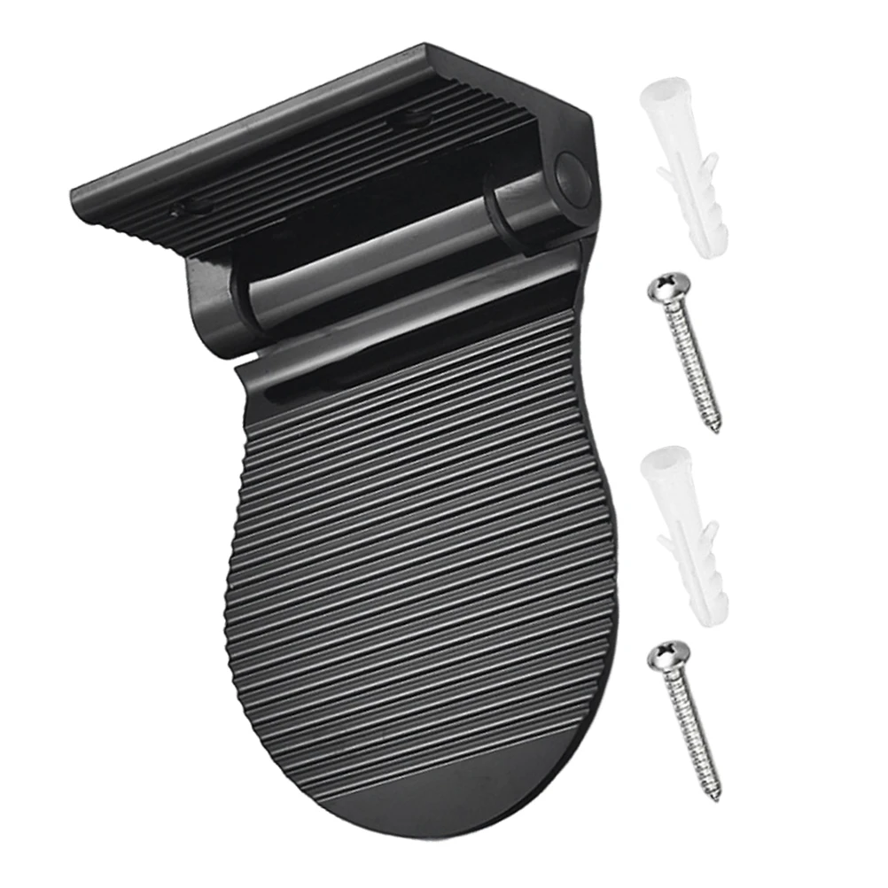

Anti Slip Pedal Bathroom Wall Mounted Foot Rest Shower Step for Pregnant Elderly Durable Metal Folding Space Saving Easy Install