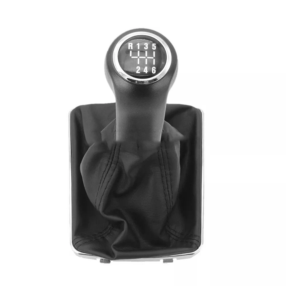 6 Speed Gear Shift Knob With Gaiter Boot For VAUXHALL For OPEL For ASTRA H Interior Parts Accessories