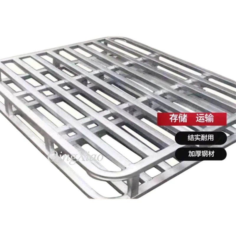 Double Side Galvanized Heavy Duty Warehouse Metal Moisture Proof Logistics Storage Rack Industrial Base Plate view 6