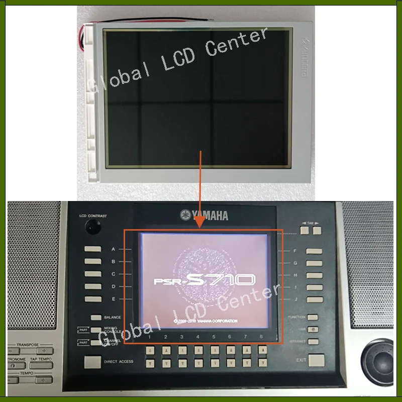 

5.7inch LCD Display For Yamaha PSR S750/PSR S710 Matrix Screen Repair