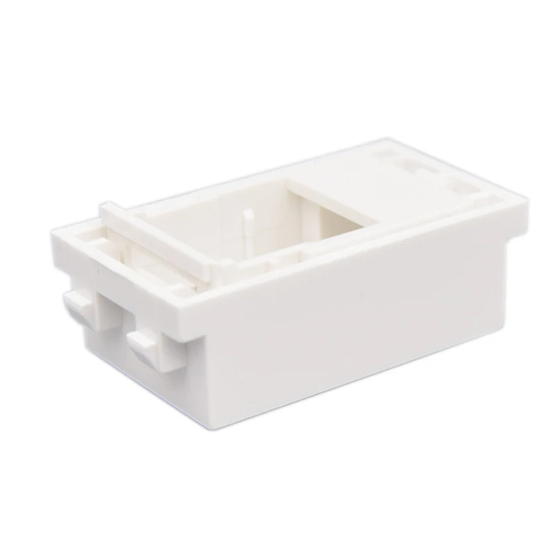 Sliding Door Slot Socket Blank Spacer Empty Modules For Insert 1 RJ45 LAN Network Keystone Connector Plug