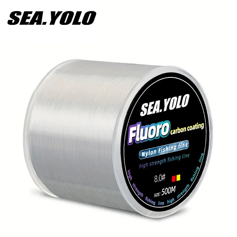 500 متر الفلوروكربون خيط صنارة الصيد 3.57LB-26.45LB 0.145 مللي متر-0.45 مللي متر ألياف الكربون زعيم غرق سلك اليابان سوبر لينة الكارب خط Pesca #6