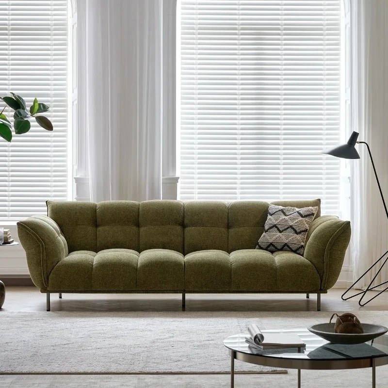 

Living room tall sofa simple straight petal sofa