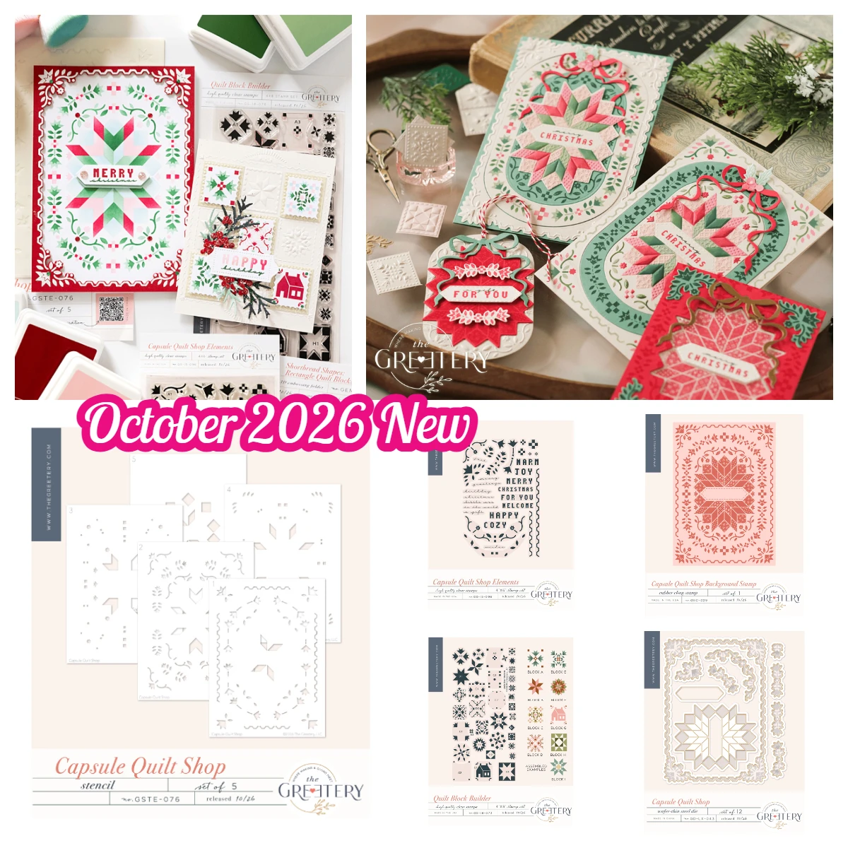 Metall-Stanzformen für DIY-Quilt-Block-Bau, Bastel-Schablonen, Scrapbooking, Grußkarten-Stempel-Set, Prägung, Papierbasteln
