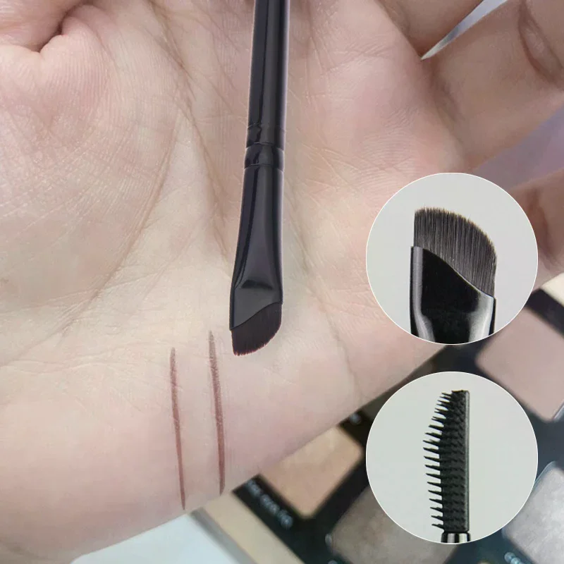 Blade Eyeliner Brush Thin Fine Angle Oblique Silicone Eyebrow Brush Under The Eyes Place Precise Detail Brush Makeup Beauty Too