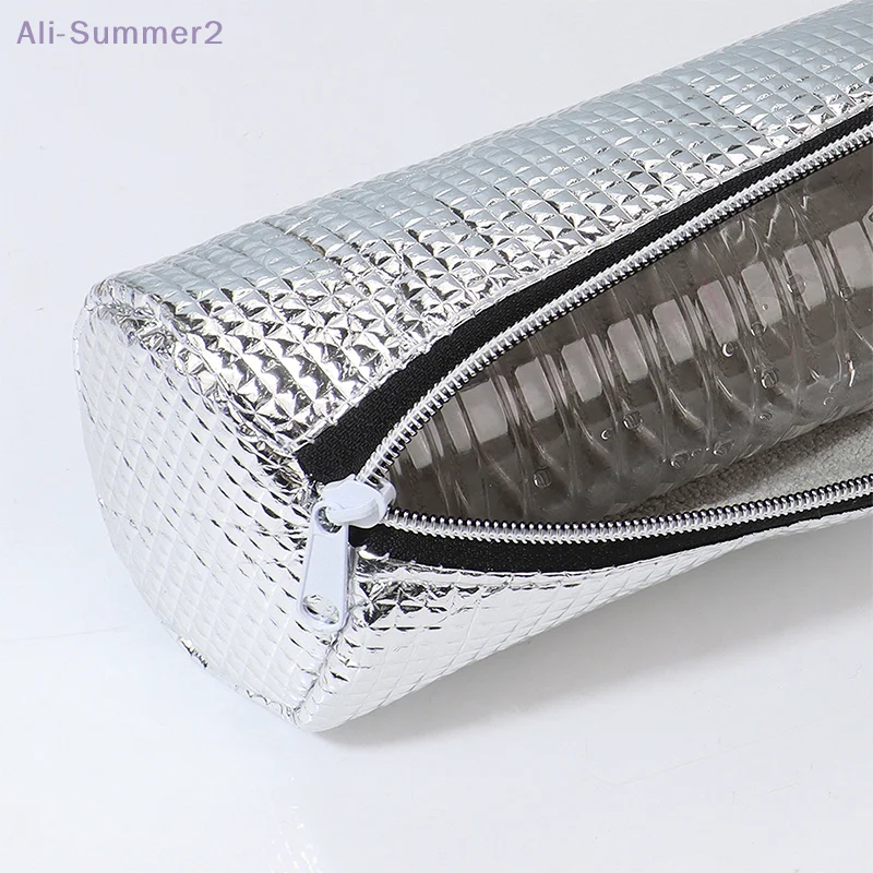 {MX} 1/2Pcs Aluminum foil Thermal Insulated Water Bottle Bag Portable Beverage Pouch Insulator Sleeve For Travel Fitness Outdoor