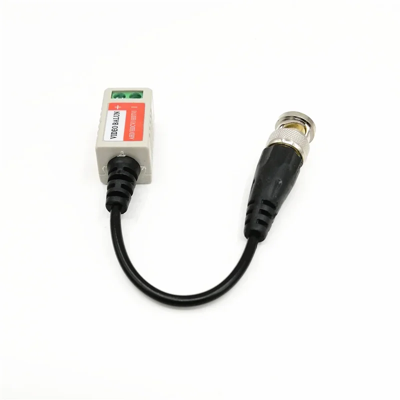 Twisted BNC CCTV Video Balun, transceptores passivos, UTP Balun, Cat5, AHD, CVI, TVI, 2pcs, 1 pares