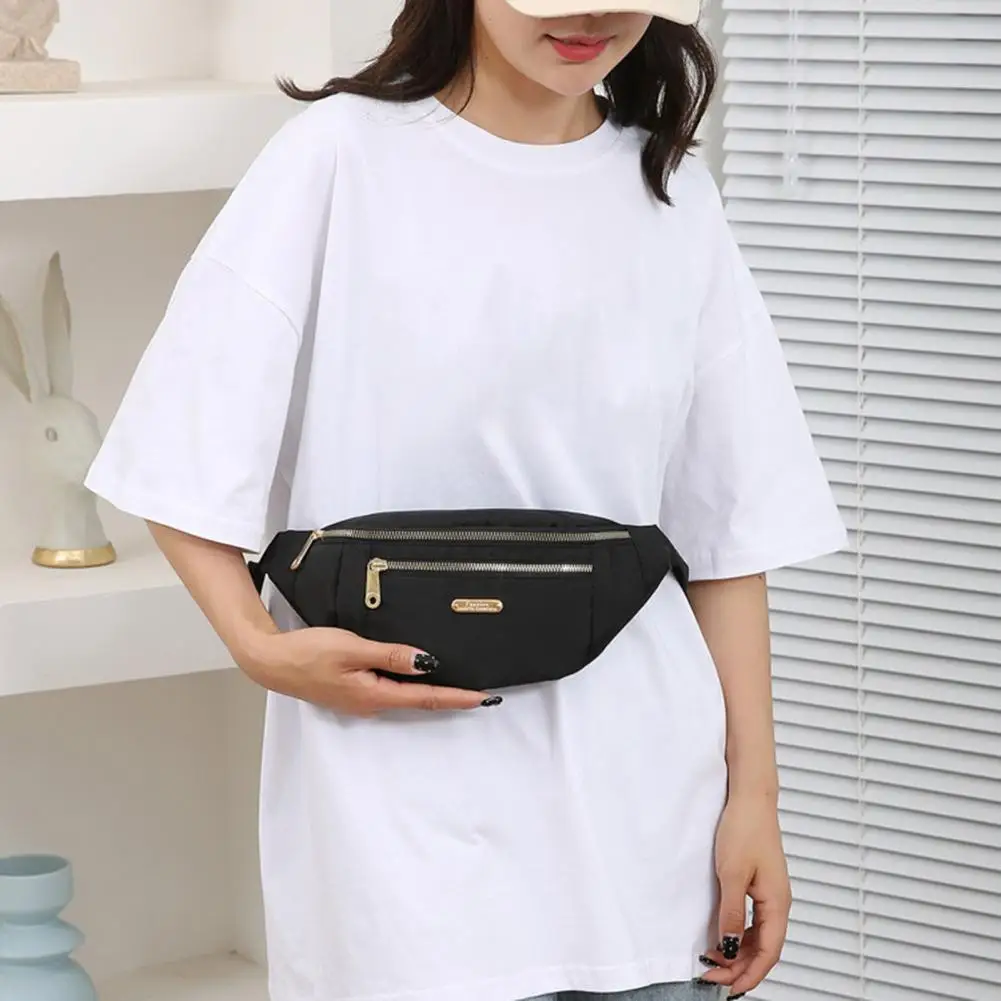 Unisex Waist Bag Adjustable Elastic Strap Large Capacity Outdoor Sports Fanny Pack Stall Owner Purse Outdoor Chest Bag 가슴 주머니