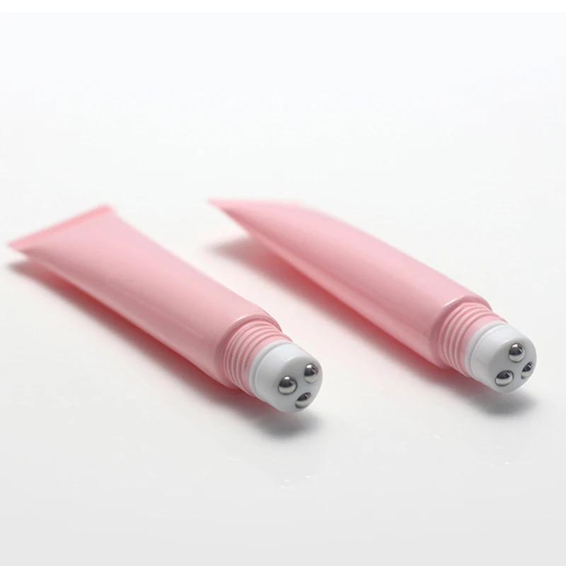 

20g Empty Roller on Bottle Lip Gloss Squeeze Tube Container Essential Oil Bottle Soft Tube Travel Perfume Container 5/10pcs