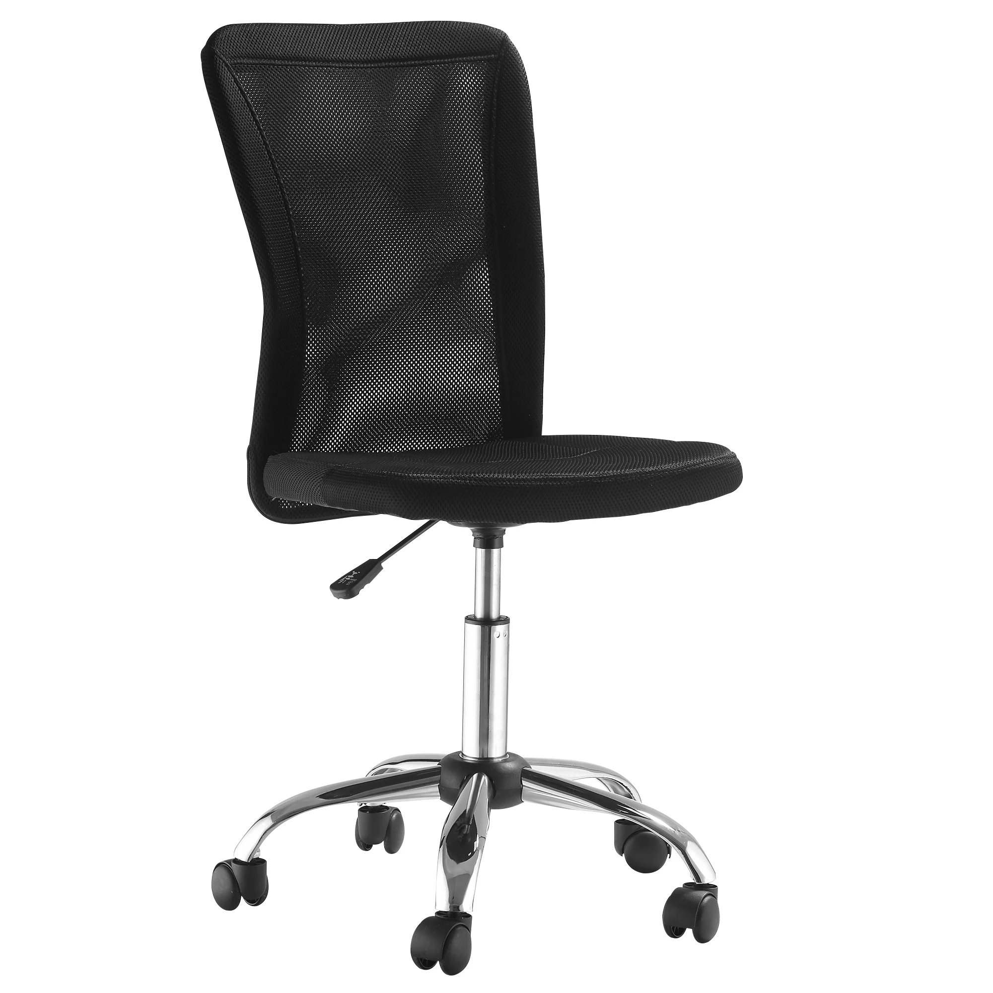 Vinsetto mesh office chair with adjustable height 43x58x90-100 cm black